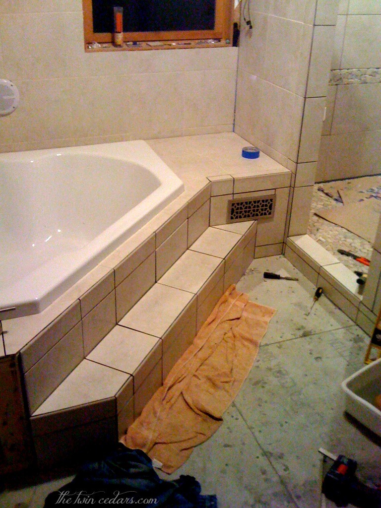 master bathroom reno