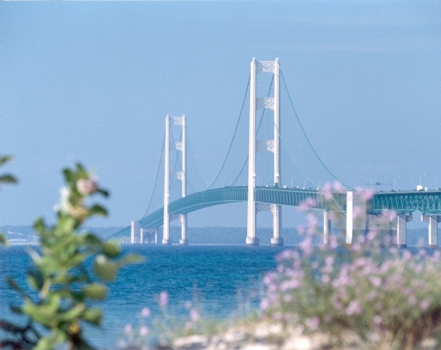 Cross the Mackinac Bridge before summer ends