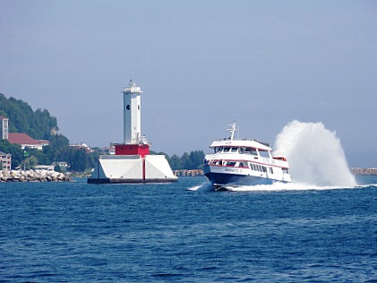 Mackinac Island Ferry boat by magoolooping