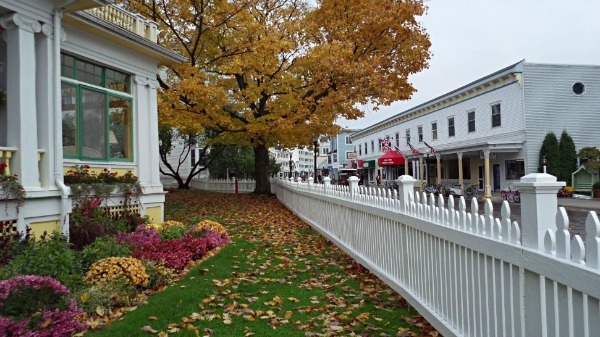 visiting Mackinac Island - fall by Jill Sawatzki