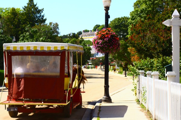 Day Trips to Mackinac Island Michigan, a trip that takes you back in time. Love this incredible island! #TheTwinCedars #MackinacIsland #Michigan #Travel #daytrips 