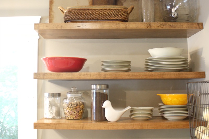 open kitchen shelves ideas