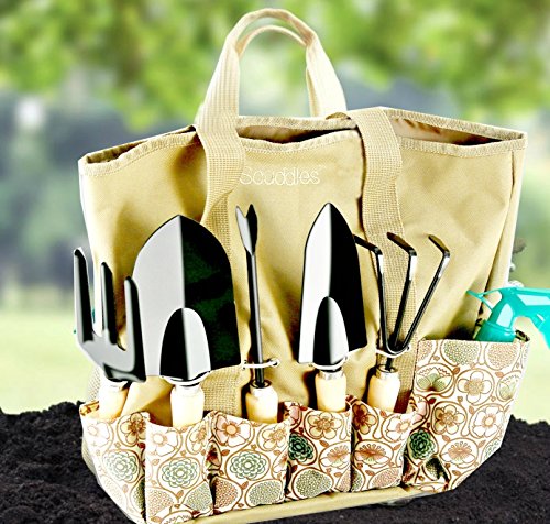 garden tools tote bag
