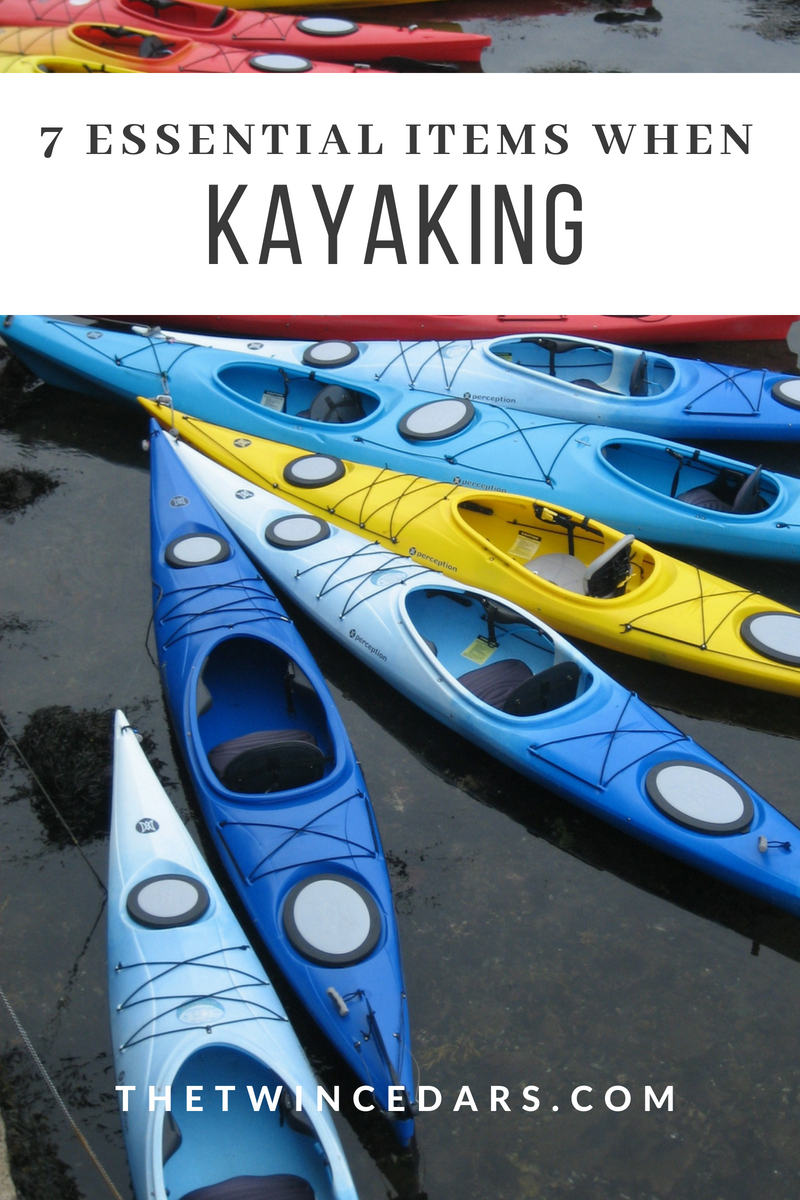 7 essential items when kayaking in Michigan