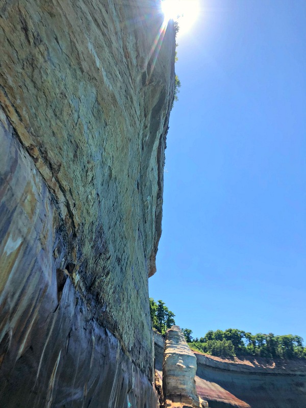 Pictured Rocks Kayaking along the rocks