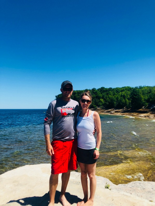 Pictured Rocks Kayaking break on the rocks