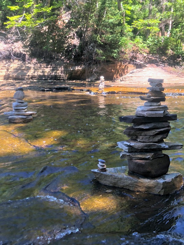 Pictured Rocks Kayaking taking a break