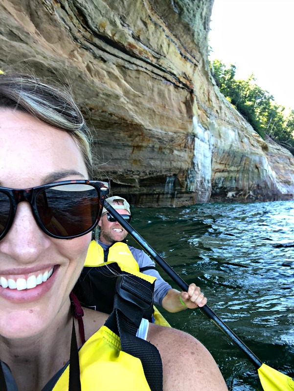 Pictured Rocks Kayaking tandem