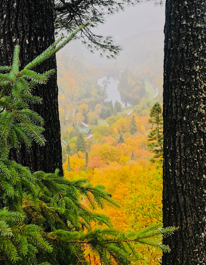 Agawa Canyon from the Platform