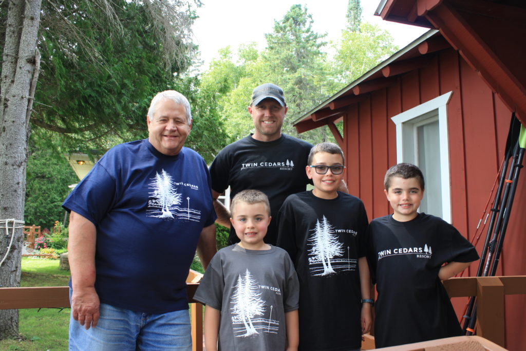 Twin Cedars Resort t-shirts and gear