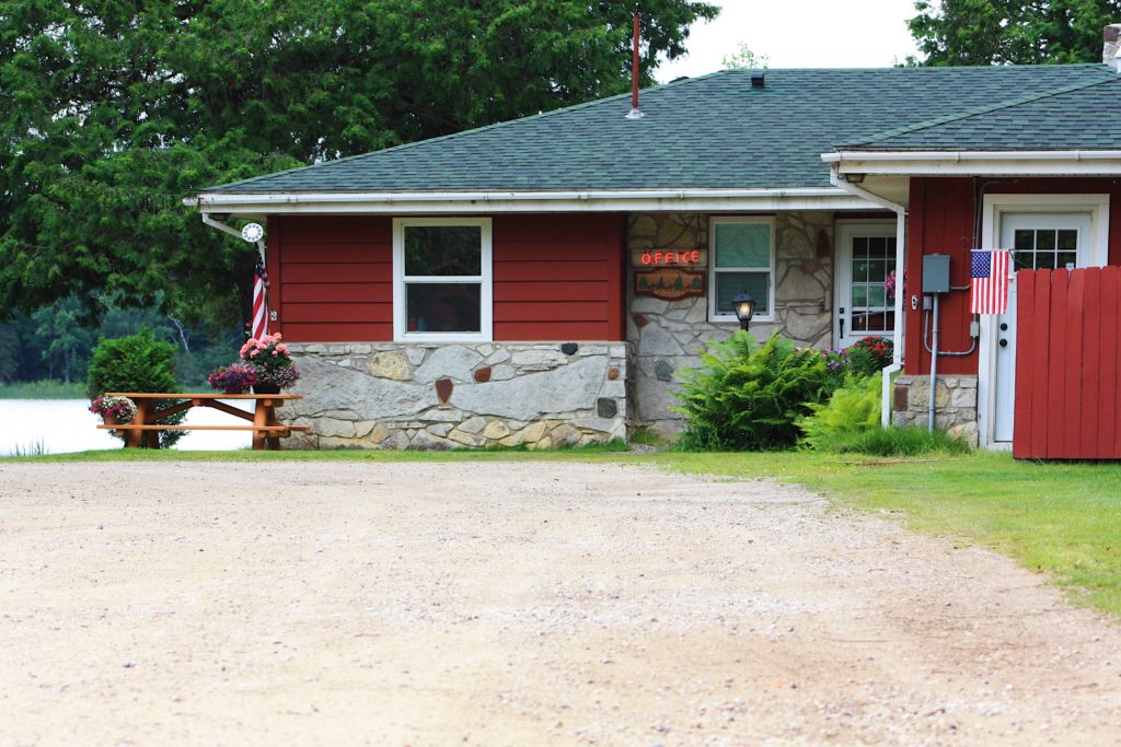 Twin Cedars Resort office